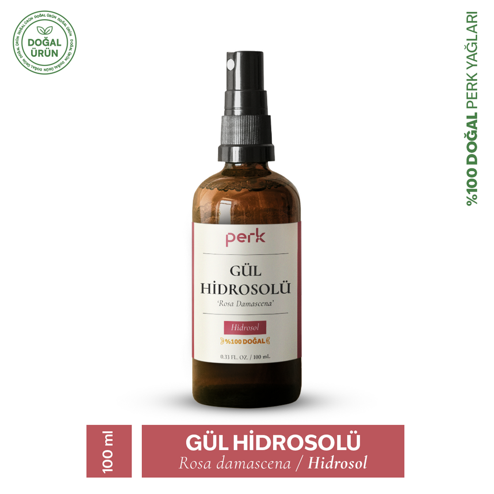 %100 Doğal Saf Gül Hidrosolü 100 ml